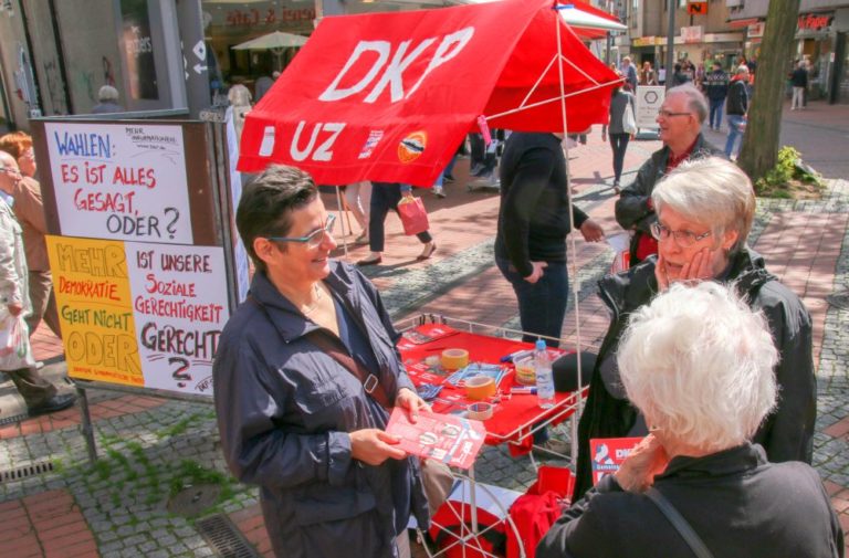 DKP-Kandidaturen bei Kommunalwahlen in NRW