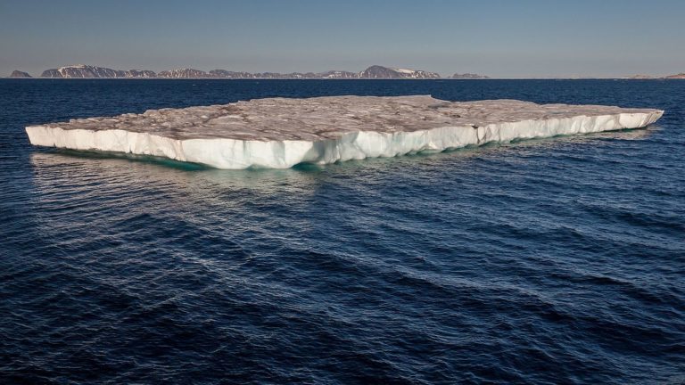 Massive Eisschmelze am Nordpol