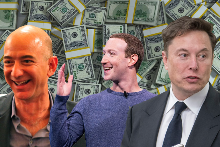 Krisengewinner: Bezos, Musk und Zuckerberg