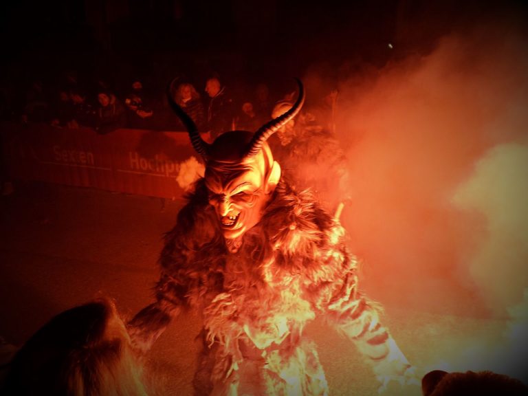 Zielperson für den Krampus: G. Blümel