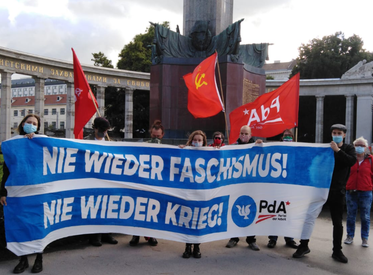 Kundgebung zum Weltfriedenstag in Wien