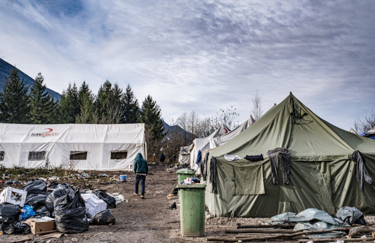 Griechenland: Brand in Flüchtlingslager