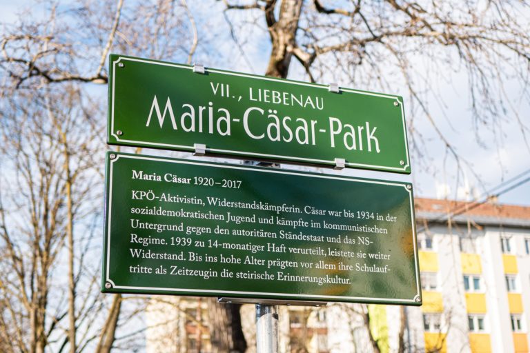 Graz: Erste „Erklärtafel“ für Kommunistin Maria Cäsar