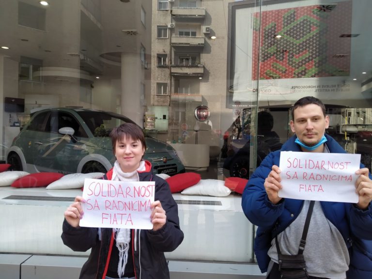 Streik bei Fiat in Serbien