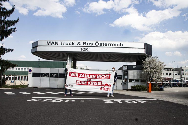 MAN Steyr: Brotkrümel für die Angestellten