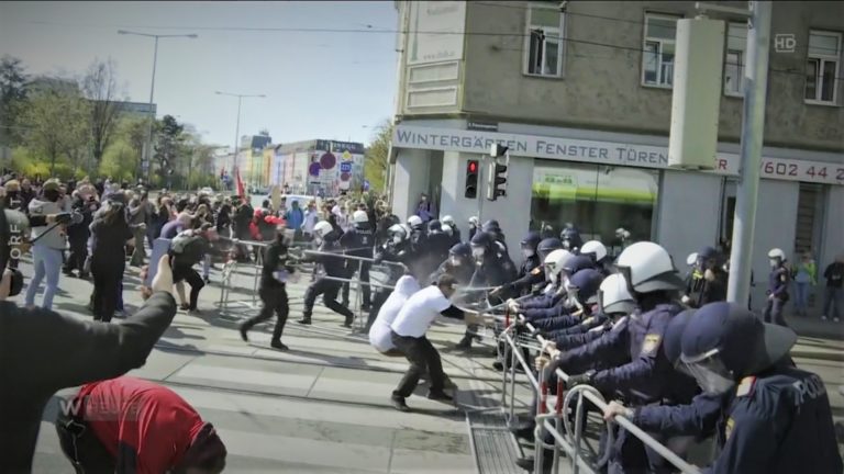 Corona-Leugner: Demos immer kleiner, aber gewalttätiger