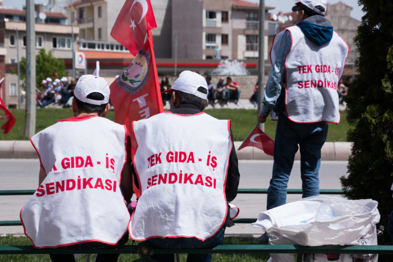 Türkei: Arbeiter bei Bel Group im Streik