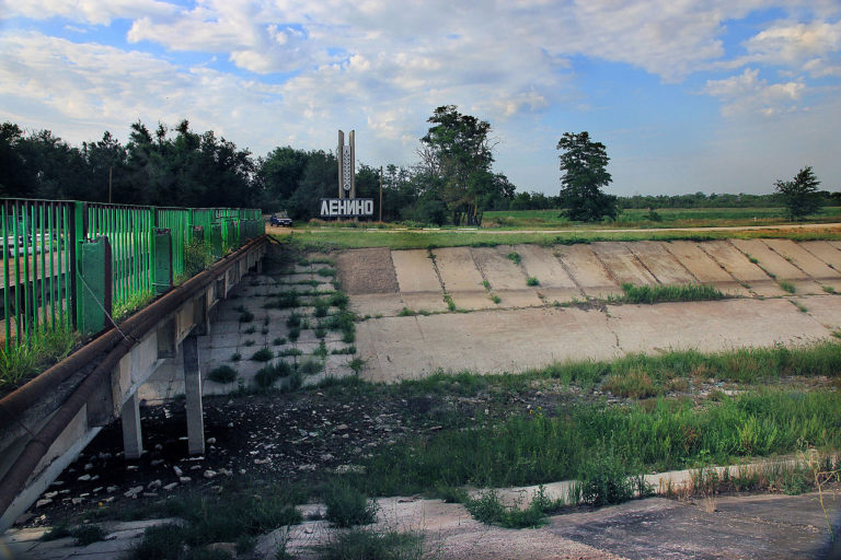 Ukraine blockiert Wasser für die Krim