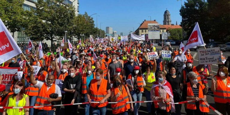 Pflegestreik in Berlin geht weiter