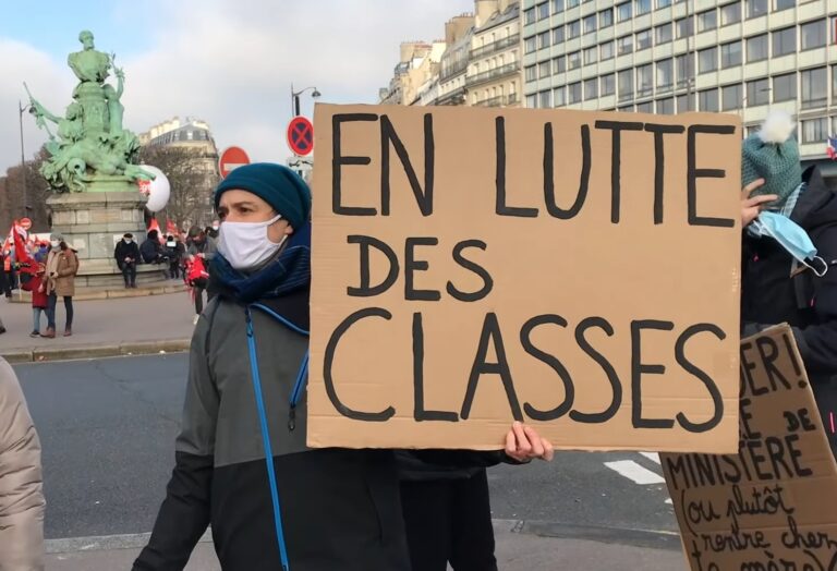 Lehrkräfte streiken in Frankreich