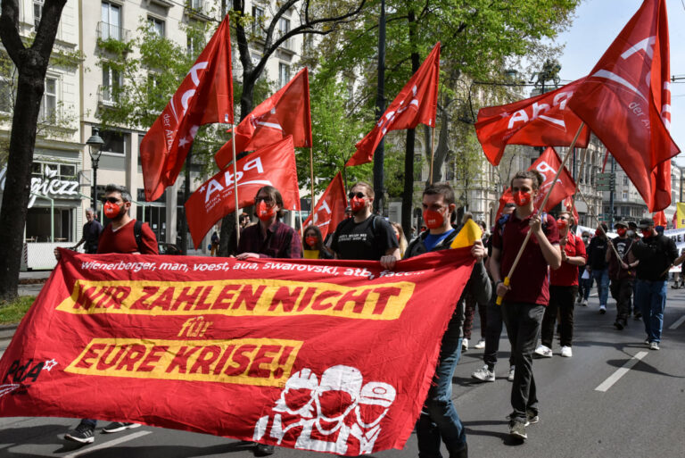 Partei der Arbeit und Jugendfront am 1. Mai 2022