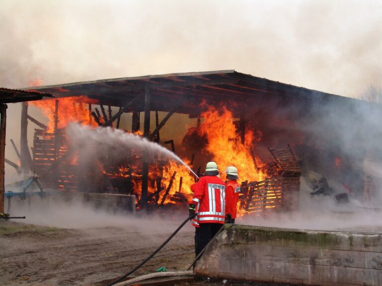 Großbrand in Enns: Suche nach Brandursache