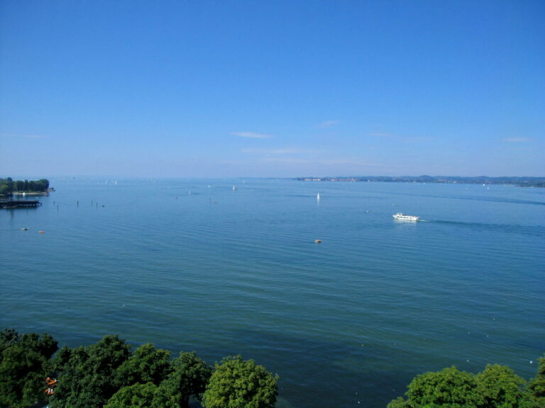 Wasserpegel des Bodensees sinkt