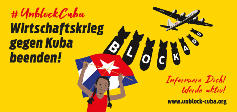 Internationale Kampagne „Unblock Cuba“ nimmt wieder Fahrt auf