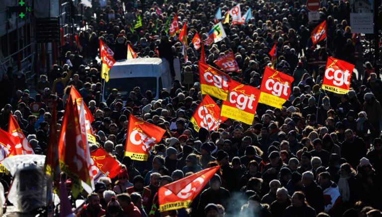 Neuerlich Massenproteste in Frankreich