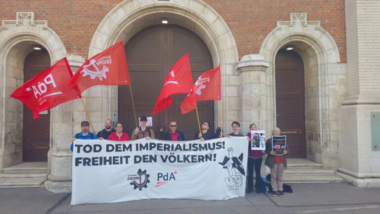 Partei der Arbeit: „Gegen Imperialismus und Kapitalismus! Nein zur NATO!“