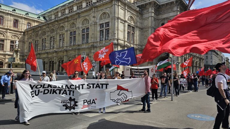 PdA und Jugendfront am 1. Mai in Wien