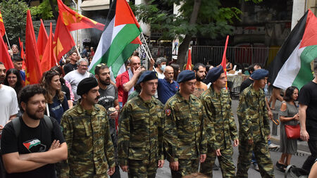 Große Demonstrationen in Griechenland: Solidarität mit Palästina und Libanon – Kritik an NATO und Israel