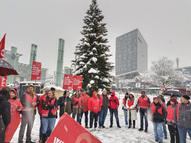 Proteste im Handel