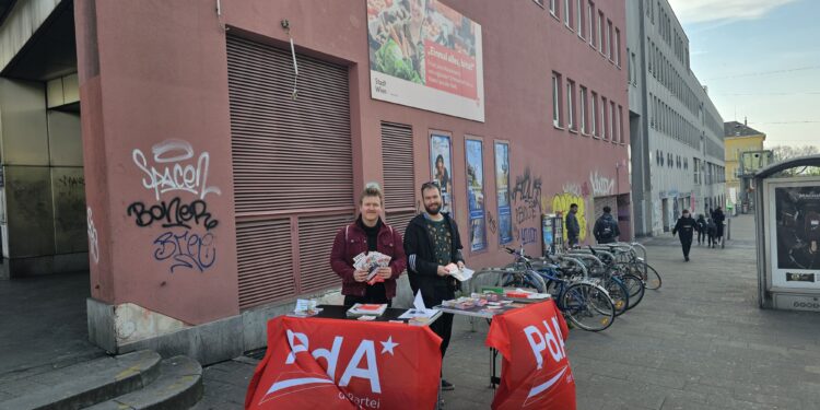 Wahlkampfauftakt der Partei der Arbeit – Wiener Proletariat: Klare Kante gegen Krise, Krieg und Kapital