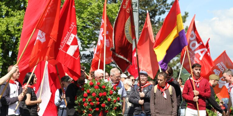 Gedenken zu 80 Jahren Befreiung des Konzentrationslagers Mauthausen
