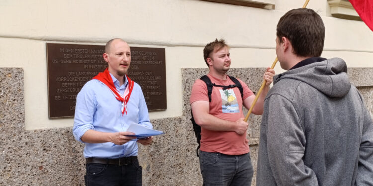 Innsbruck: Bund Tiroler Antifaschisten feiert 80 Jahre Befreiung