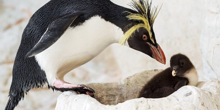 Pinguinnachwuchs in Schönbrunn
