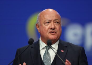 Stocker und Merz demonstrieren Einigkeit