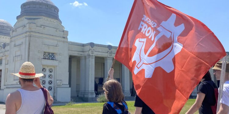 Jugendfront Wien erinnert an ermordete Widerstandskämpfer und verstorbene Kommunisten