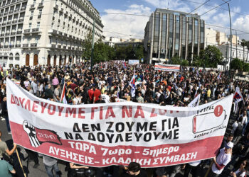 Kampf in Griechenland gegen Angriff auf Arbeitsrechte geht weiter