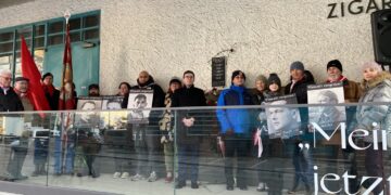 Antifaschistische Gedenkkundgebung für die Widerstandskämpfer der Linzer Tabakfabrik