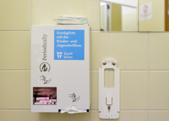 Kostenlose Menstruationsprodukte an Wiener Schulen werden ausgeweitet