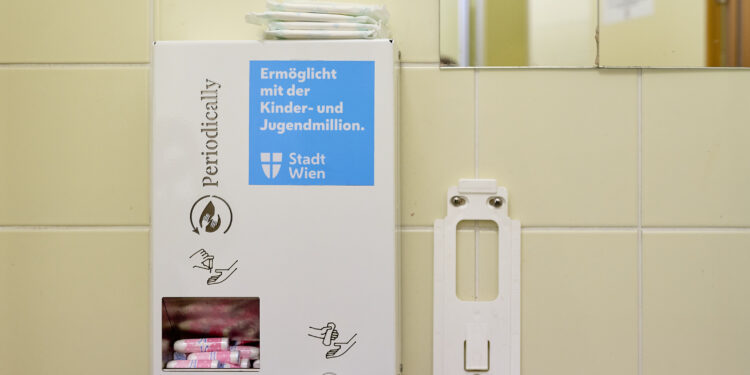 Kostenlose Menstruationsprodukte an Wiener Schulen werden ausgeweitet
