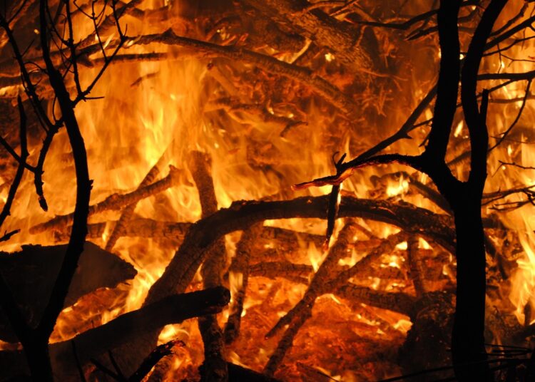 Brände und Pyrotechnik-Unfälle zu Silvester