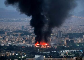 Bombardierung von IRIB's Live News Broadcasting Studio 2025