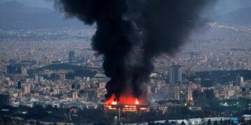 Bombardierung von IRIB's Live News Broadcasting Studio 2025