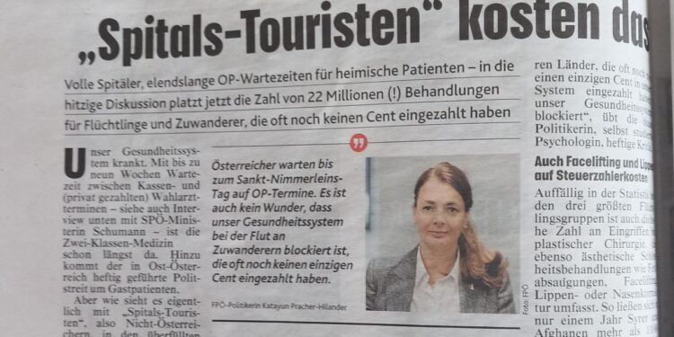 „Spitals-Touristen“ – Boulevardhetze als Klassenkampf von oben