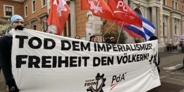 Solidarität mit Kuba: Demonstration in&nbsp;Wien