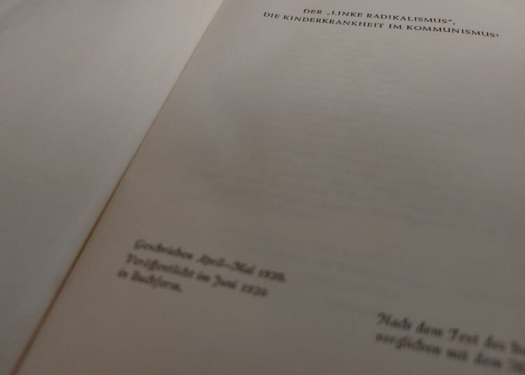 Gegen die Kinderei, für die Revolution