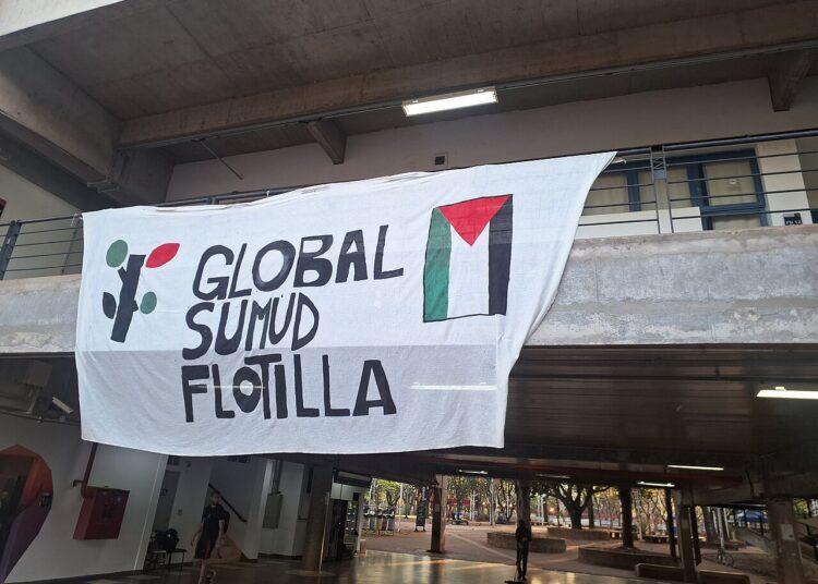 PdA/Jugendfront: Solidarität mit der Global Sumud Flotilla