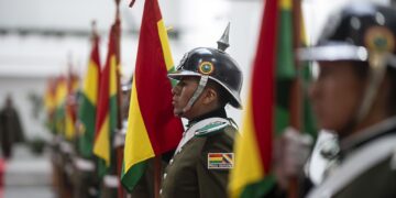 Bolivianischer Soldat