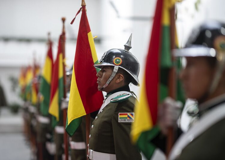 Bolivianischer Soldat