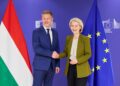 Péter Magyar and Ursula von der Leyen