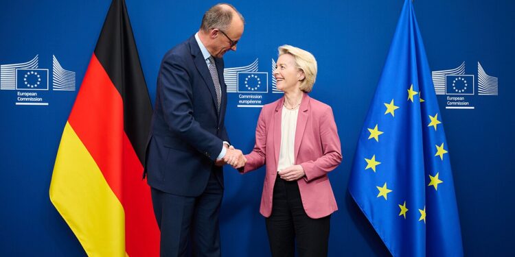 Friedrich Merz und Ursula von der Leyen