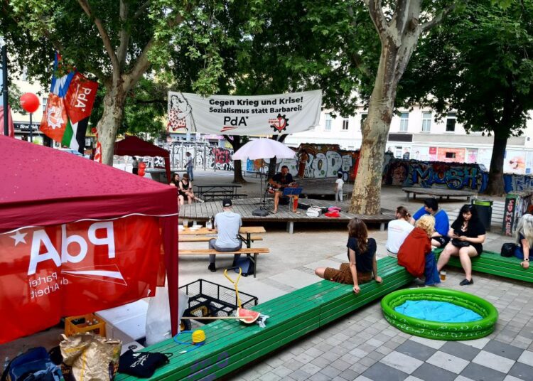 Sommerfest der PdA als Auftakt für die sonnige Jahreszeit