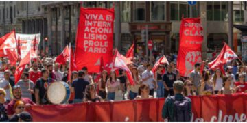 Die Kommunistischen Partei der Arbeiter Spaniens zur Intervention am Arbeitsplatz