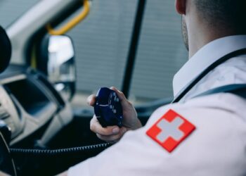 Fahrer eines Krankenwagens