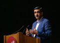Ro Khanna bei einer Rede