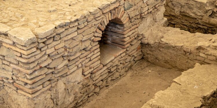 Archäologische Ausgrabungsstätte