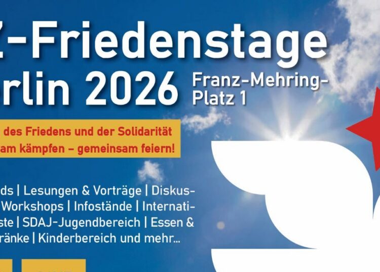 Friedenstage der UZ in Berlin